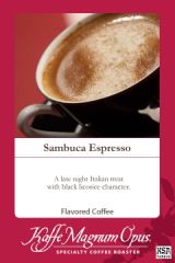Sambuca Espresso Flavored Coffee